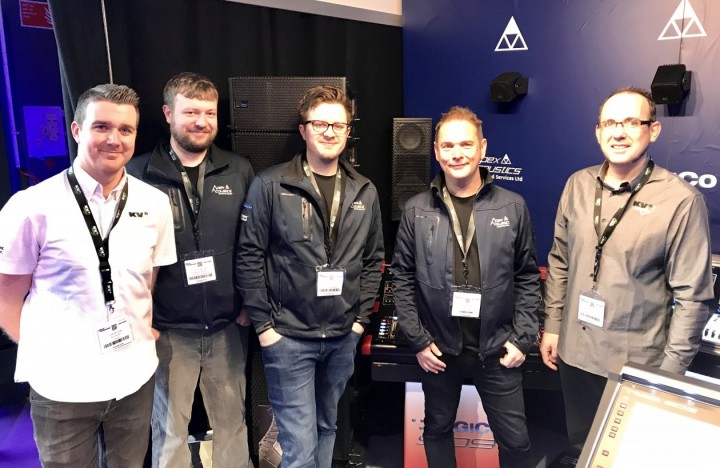 KV2 Audio and Apex Acoustics join forces - Plasa Focus, Glasgow