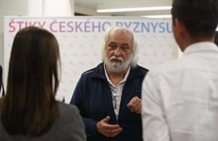 George Krampera hostem setkání Štik českého byznysu 2016