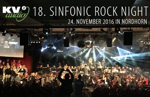 KV2 Audio an der 18. Sinfonic Rock Night am 24. November 2016