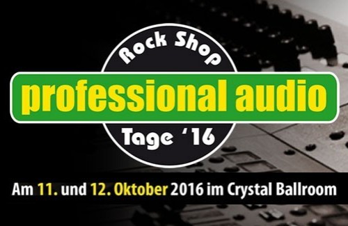 KV2 Audio an den Professional Audio Tagen im Rock Shop Karlsruhe