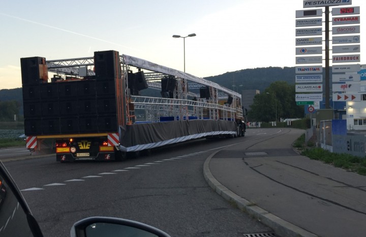 KV2 Audio Massive Sound System at Street Parade 2015 in Zürich