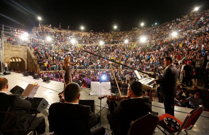 The 2011 Jerash festival powered by KV2 Audio