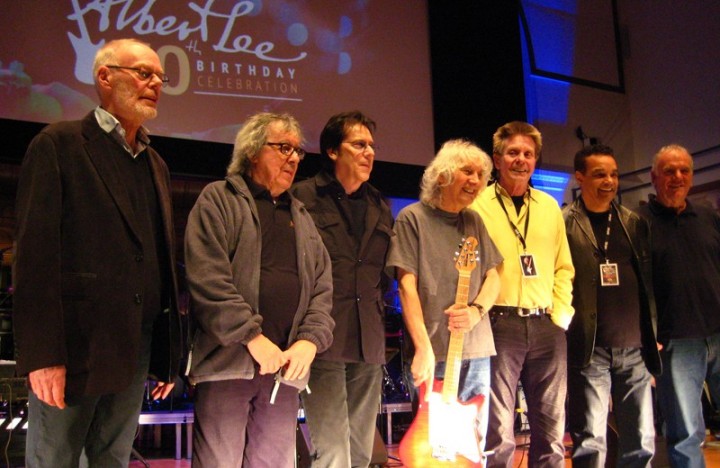 Albert Lee celebrates with KV2 Audio