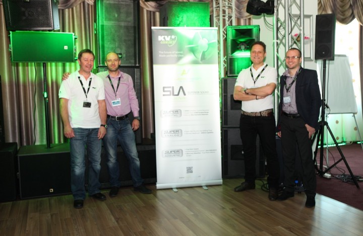 Mamaia - Romania - KV2 Audio distributor presents two days of intense product training
