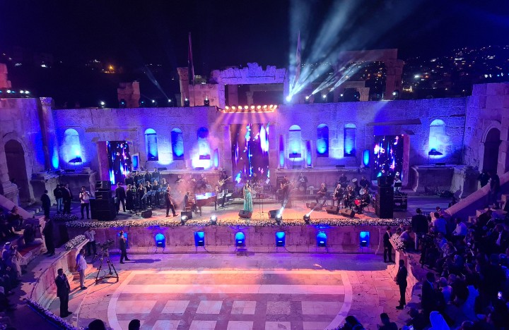 KV2 Audio rocks Jerash Festival in Jordan with Triad Live Productions