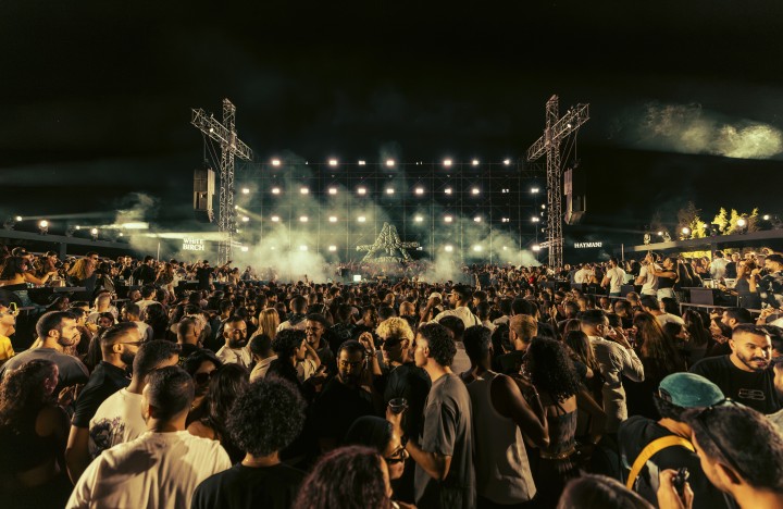 KV2 Audio powers Adriatique's electrifying  ﻿performance in Jordan