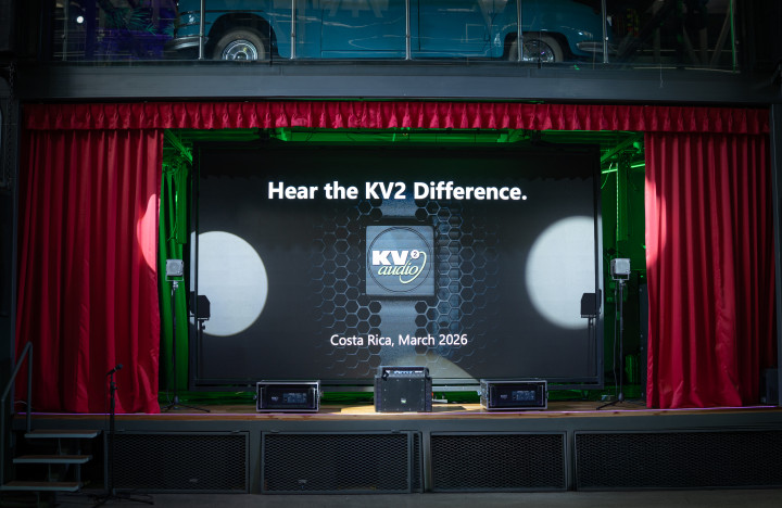 KV2 Audio strengthens Central American presence with ﻿Costa Rica showcase hosted by Cubism Production