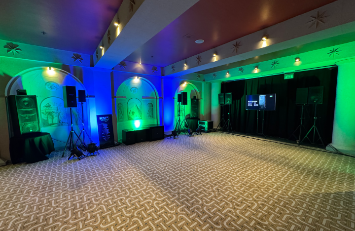 KV2 Audio returns to ABTT Theatre Show with Roman Bar demo space 