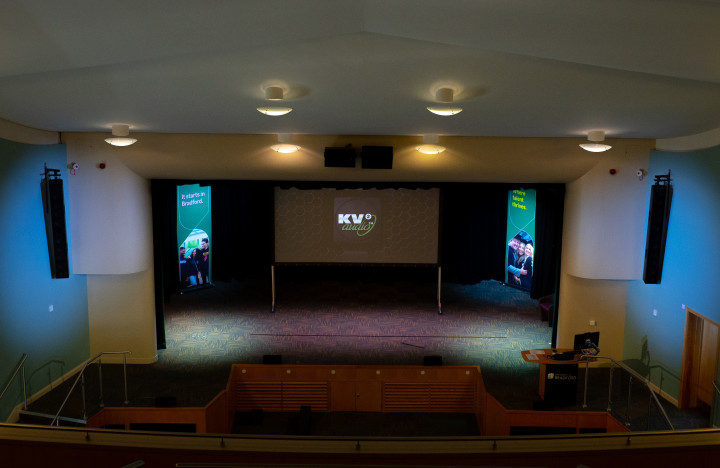 KV2 Audio brings new depth and clarity ﻿to the University of Bradford’s Great Hall