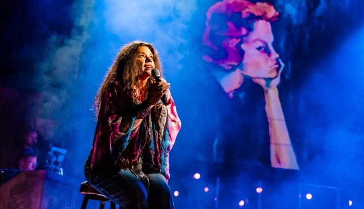 Mary Bridget Davie as Janis Joplin in A NIGHT WITH JANIS JOPLIN, credit Danny Kaan