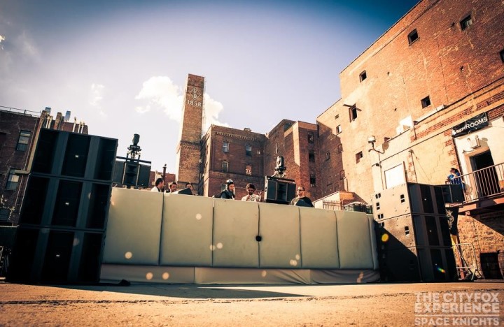 Space Knights party, NY, USA