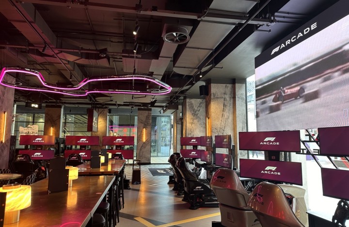 The new F1 Arcade in Birmingham revs up with KV2