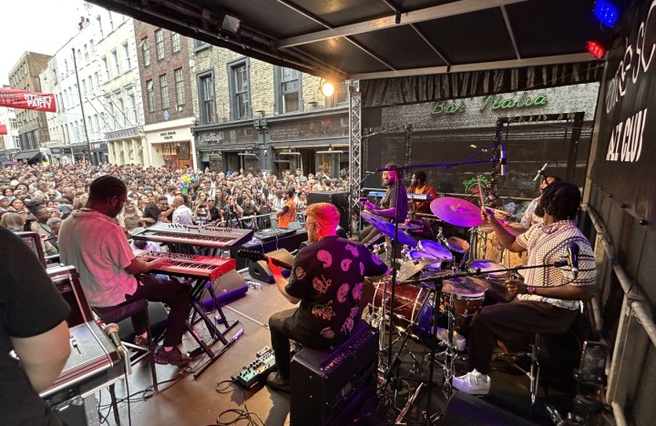 KV2 Audio demonstrates power, clarity and coverage at Ronnie Scott's Street Party