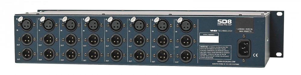 SD8 | Processors | Products | KV2 Audio